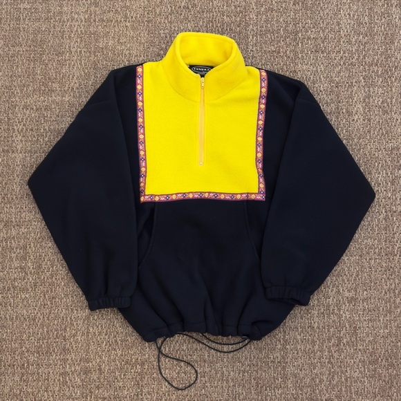 Vintage Tundra Fleece 1/4 Zip Sweater - Picture 1 of 14